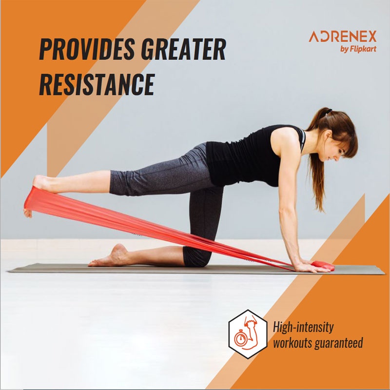 Catalogue designs for home workout fitness brand Adrenex