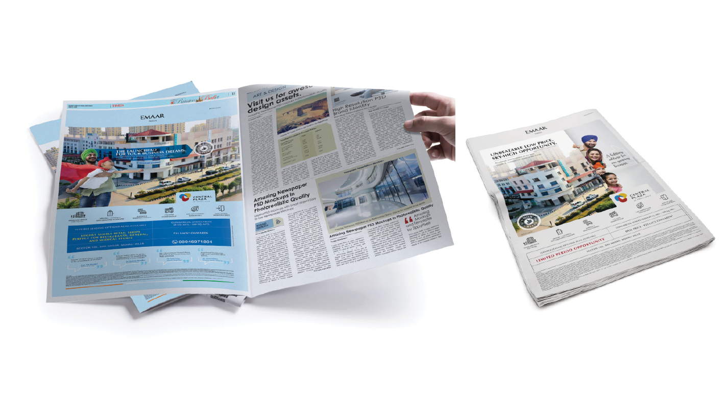 Emaar – Newspaper Advertising Design