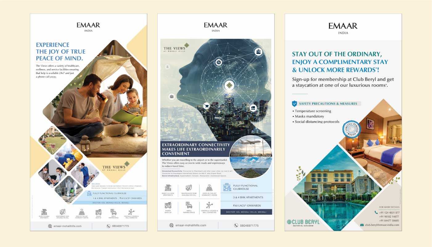 Brochure Advertising Designing for Emaar