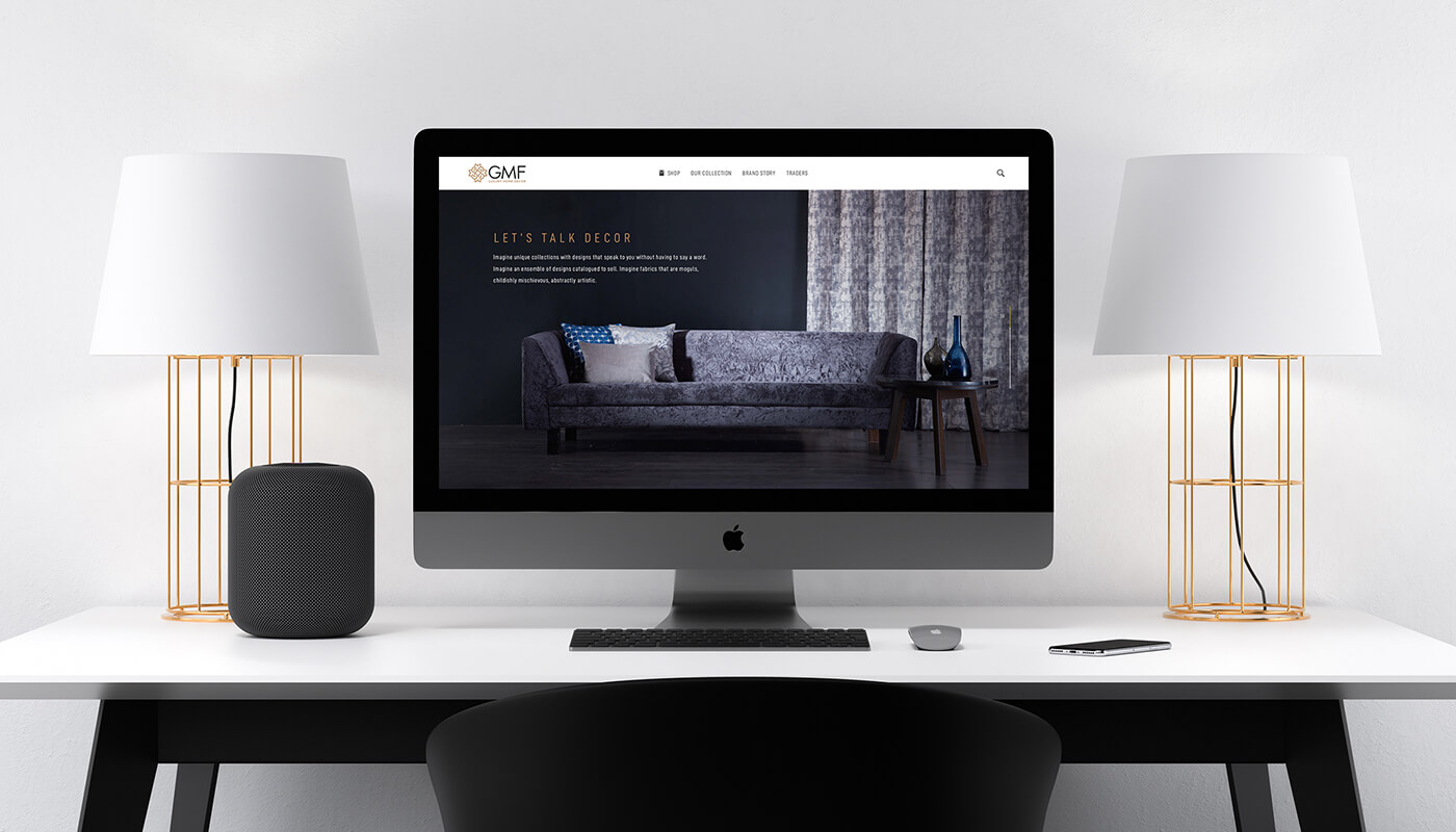 GMF Décor – Website Design by 4AM Worldwide, Website designing agency in India