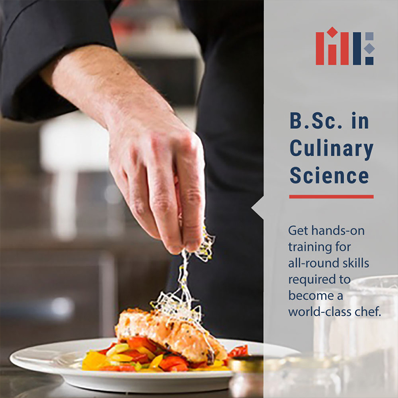 Social media designing services for BSc in culinary science Institution - MILE